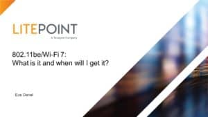 802.11be Wi-Fi 7